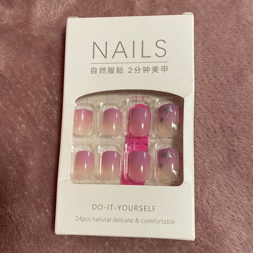 Butterfly Press-on Nails